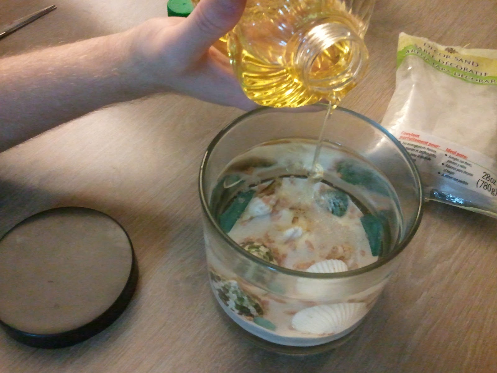 My Creative Endeavors Oil & Water Candles