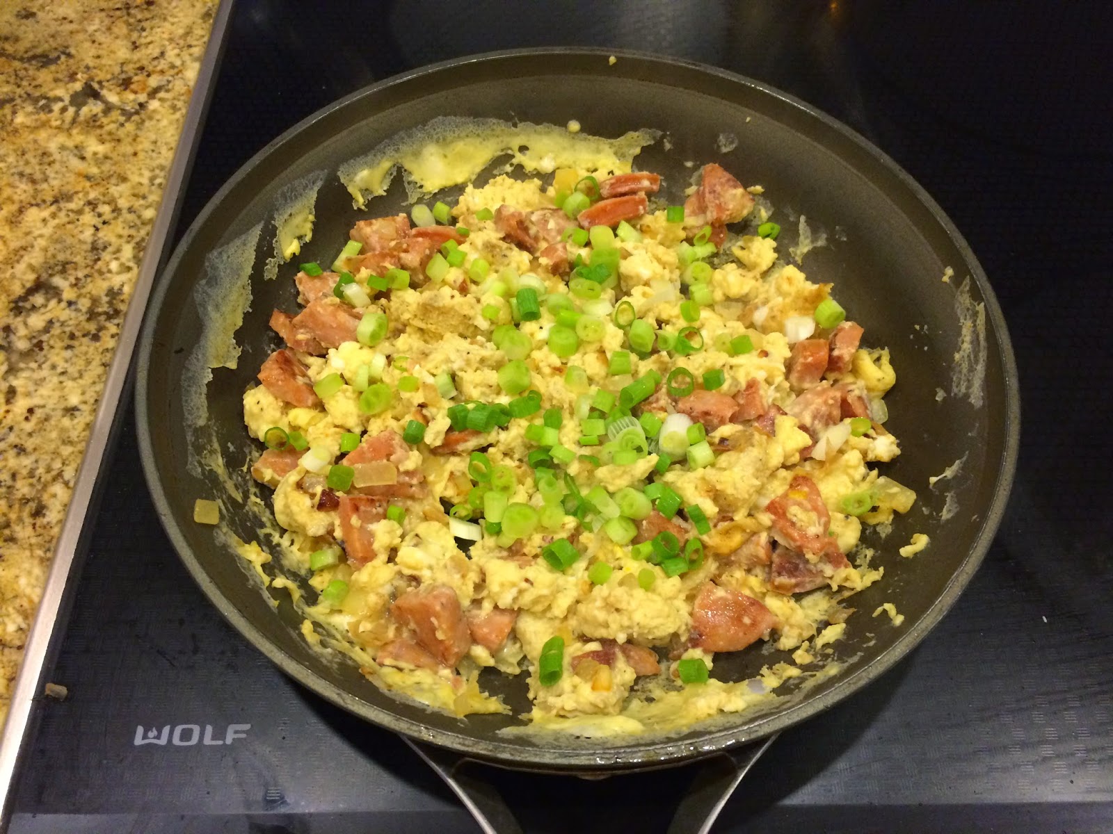 TASTE OF HAWAII PORTUGUESE SAUSAGE AND EGG BREAKFAST BURRITO