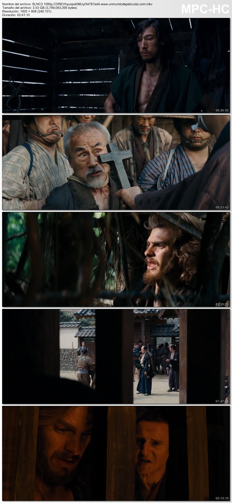 Capturas de la película.