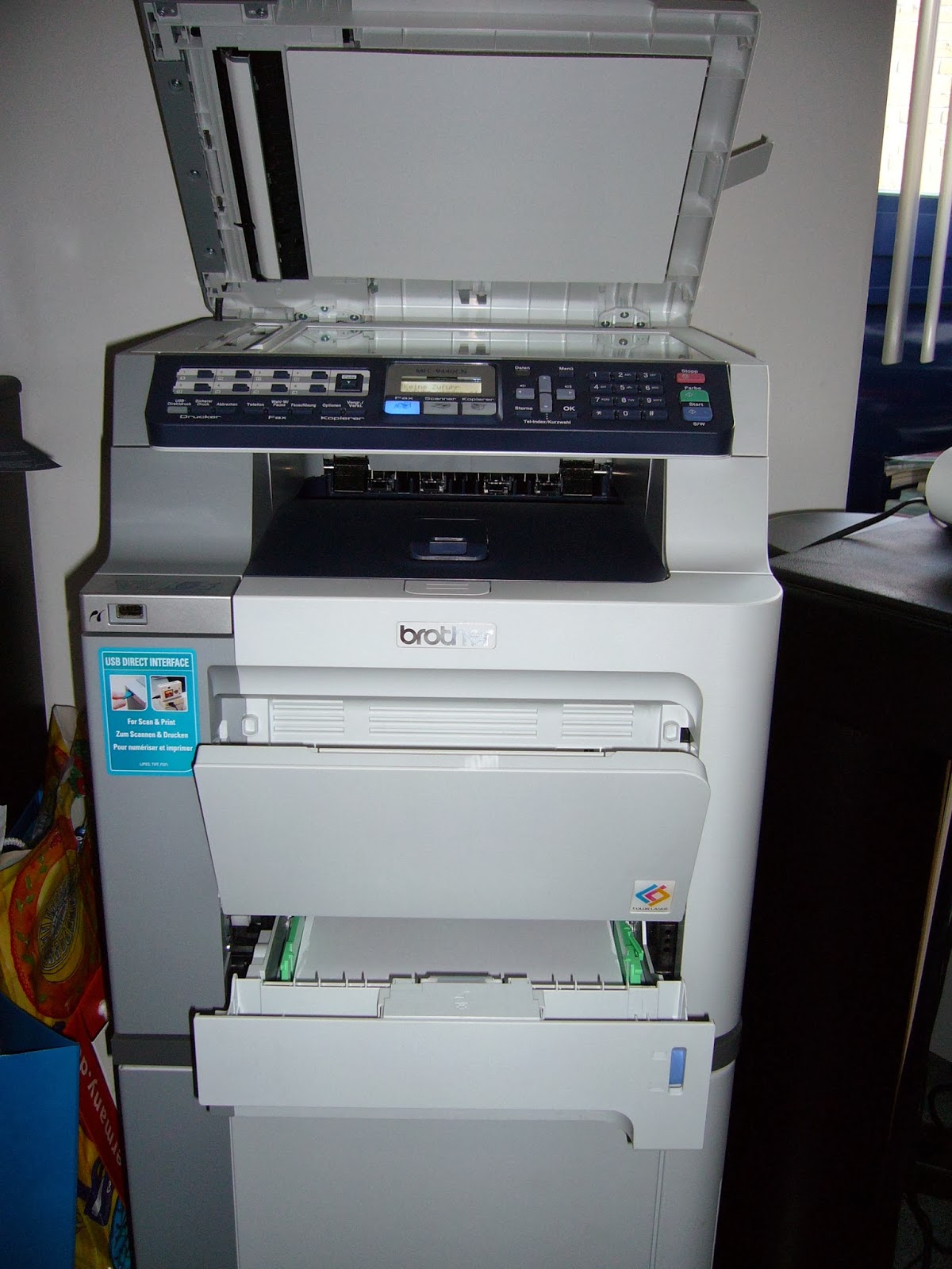 Produktrezensionen, Testberichte, PCSpiele Brother MFC9440CN FarblaserMultifunktionsgerät 4