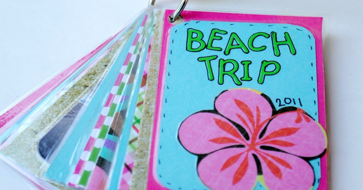 Serenity Now Mini Keyring Photo Album (Display Your Photos)