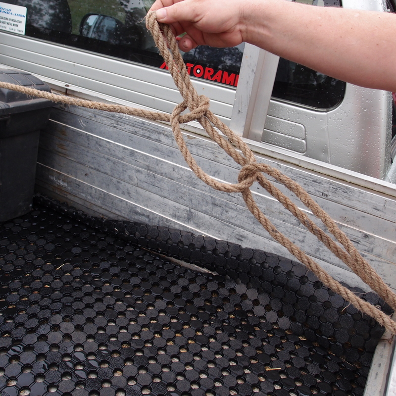 eight acres: knots that are useful on the farm