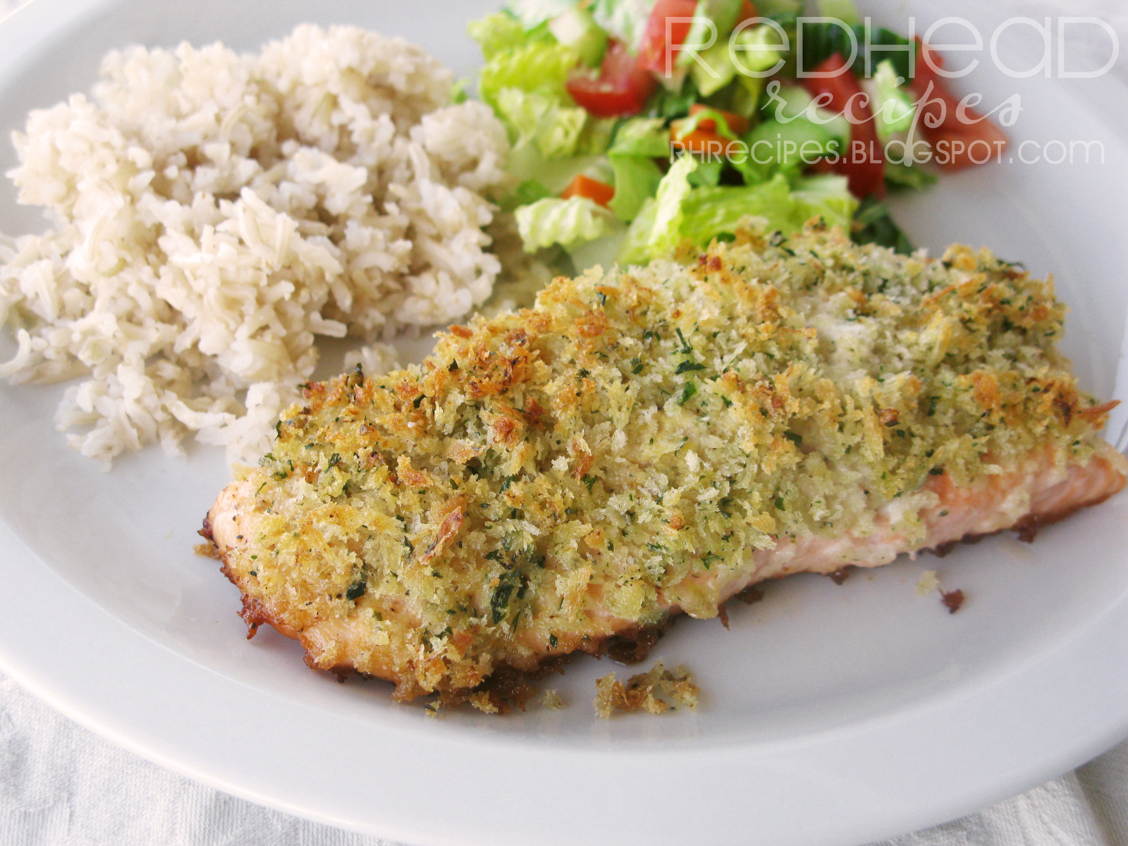 Redhead Recipes PankoCrusted Salmon