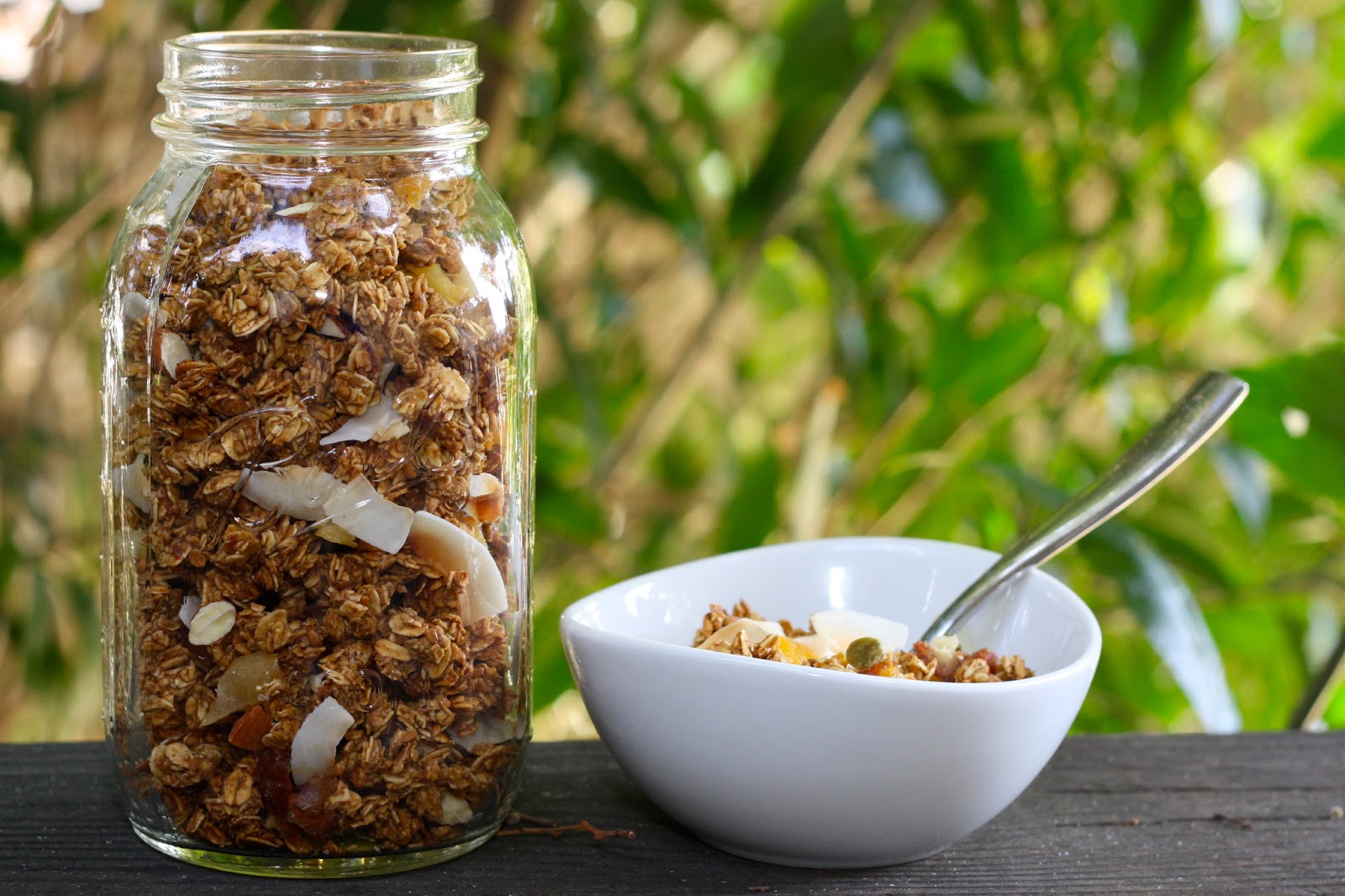 K's Veg Recipes Healthy Tropical Granola