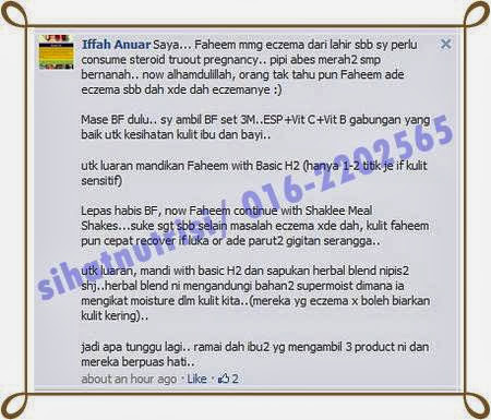 Mealshake atasi masalah Enzema mealshake