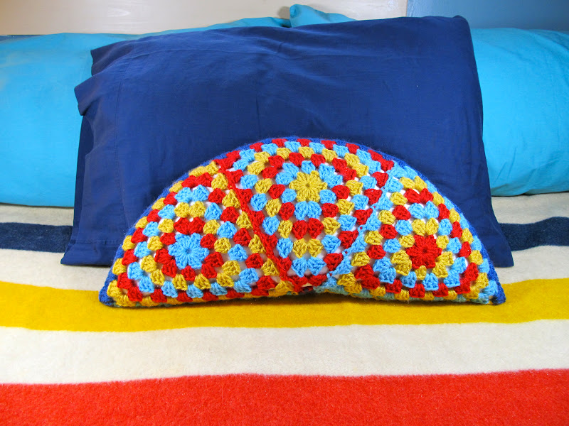 The Reveal Half Circle Pillows!