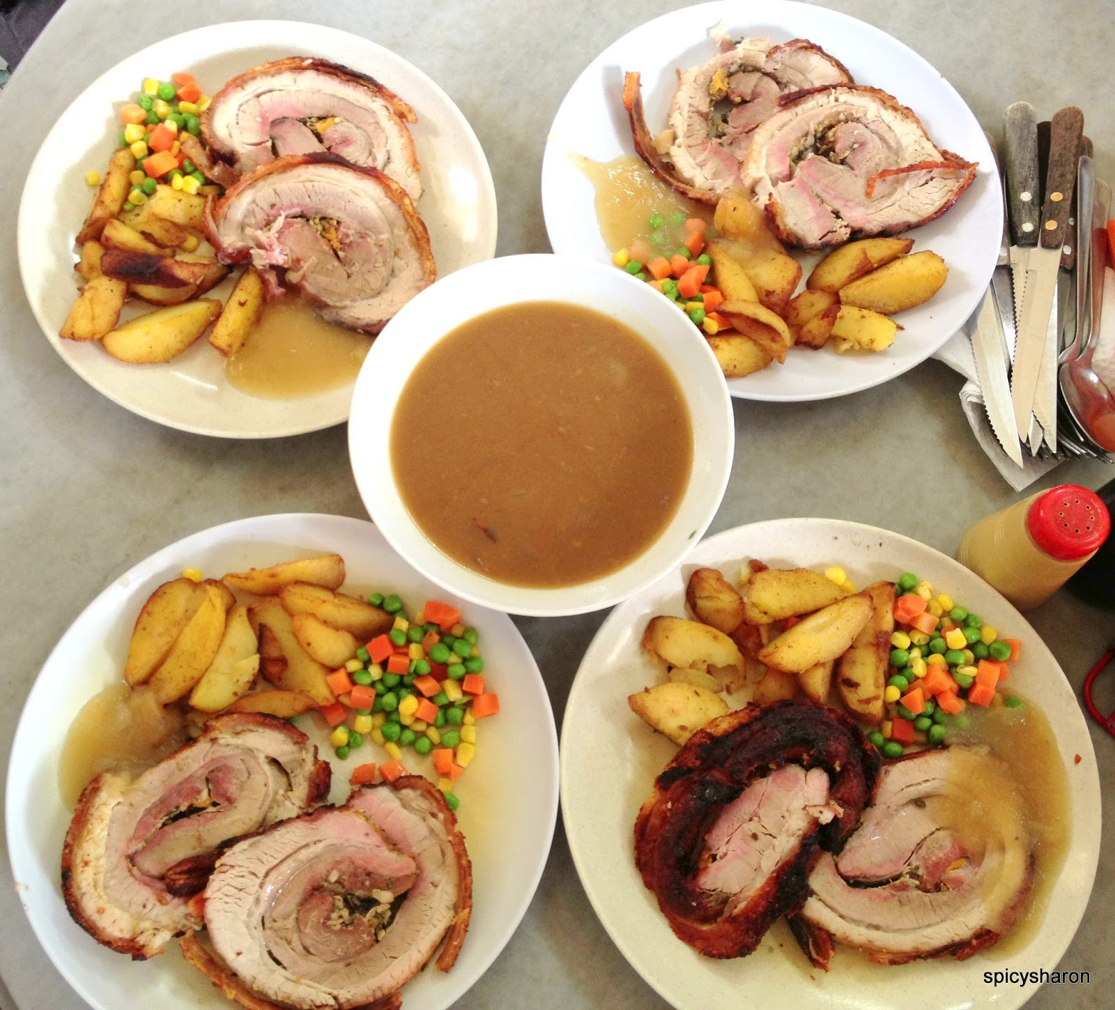 Yut Kee Dang Wangi KL The Famous Roast Pork Roll Spicy Sharon