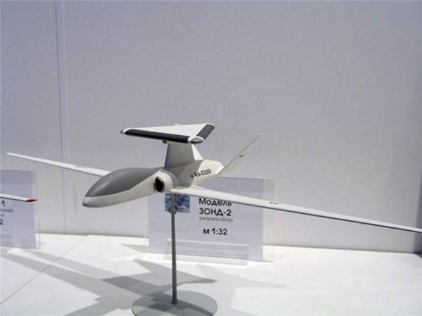 Model UAV proyek "Zond".Source: Press Photo