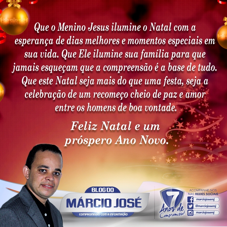 Blog do Márcio José: O nosso Blog deseja um Feliz Natal para você amigo  leitor e sua família