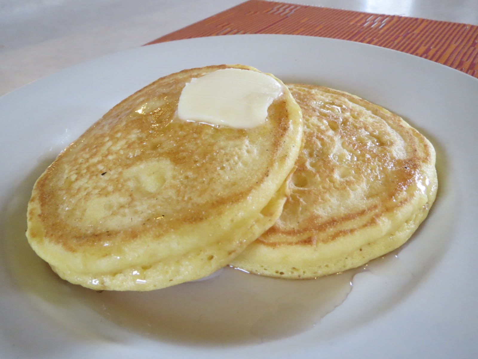 A Pair of Rose Colored Glasses Hoe Cakes (Cornmeal Pancakes)