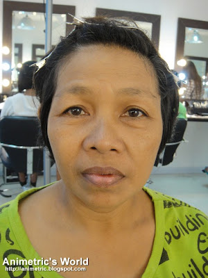 my elderly model's before photo