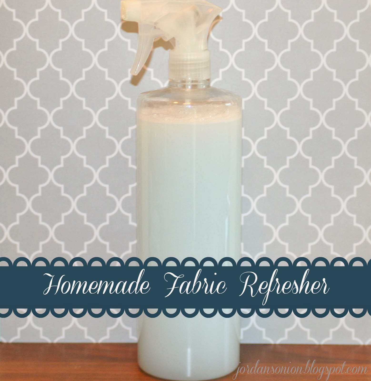 Homemade Fabric Refresher Jordan's Easy Entertaining