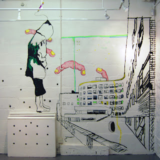 Nicola Williams Mural , Wall Installation Gulsh