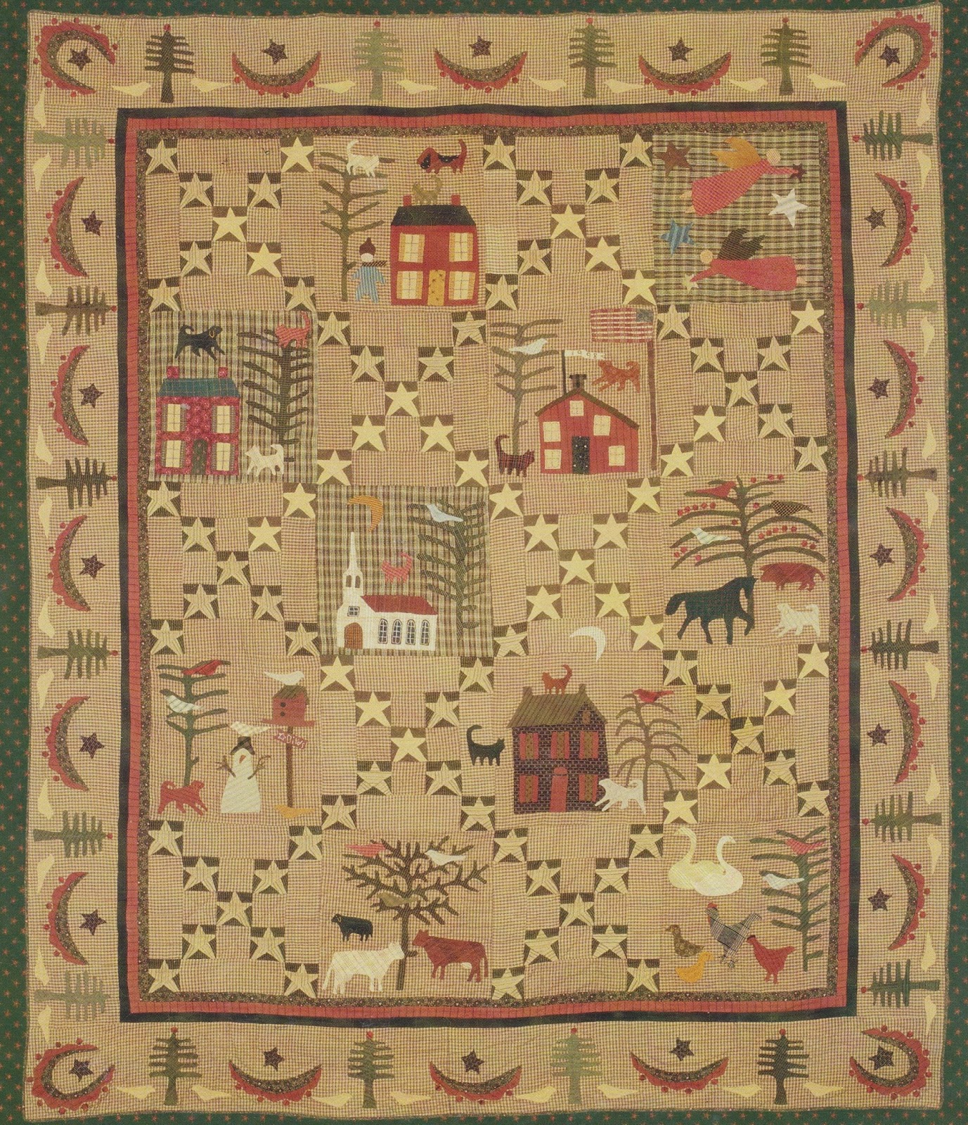Tom Miner Quilts and Folk Art The Winter Quilt