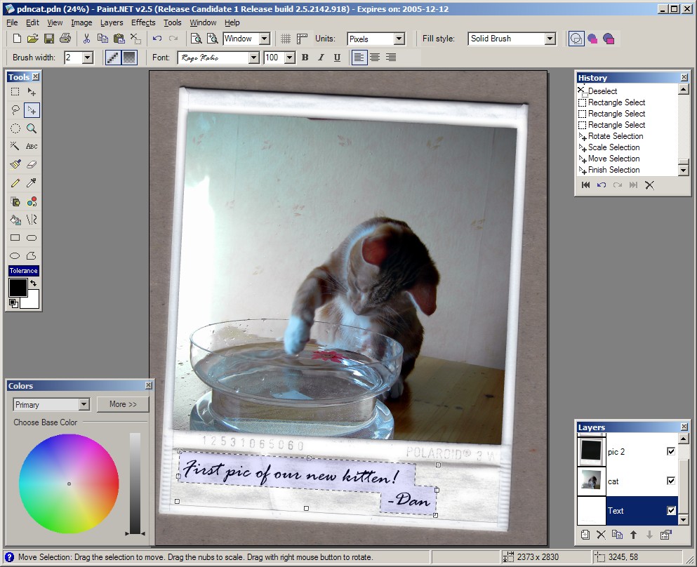 Δωρεάν πρόγραμμα επεξεργασίας εικόνας και φωτογραφίας CodeTech