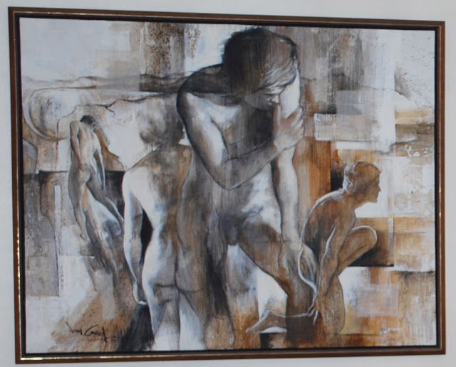nude painting by Jonas Gerard