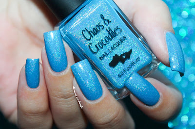 Swatch of the nail polish "City in The Clouds" from Chaos & Crocodiles