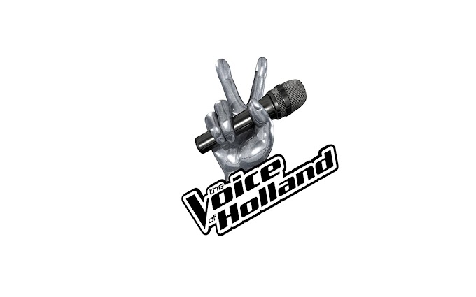 Witte The Voice of Holland wallpaper