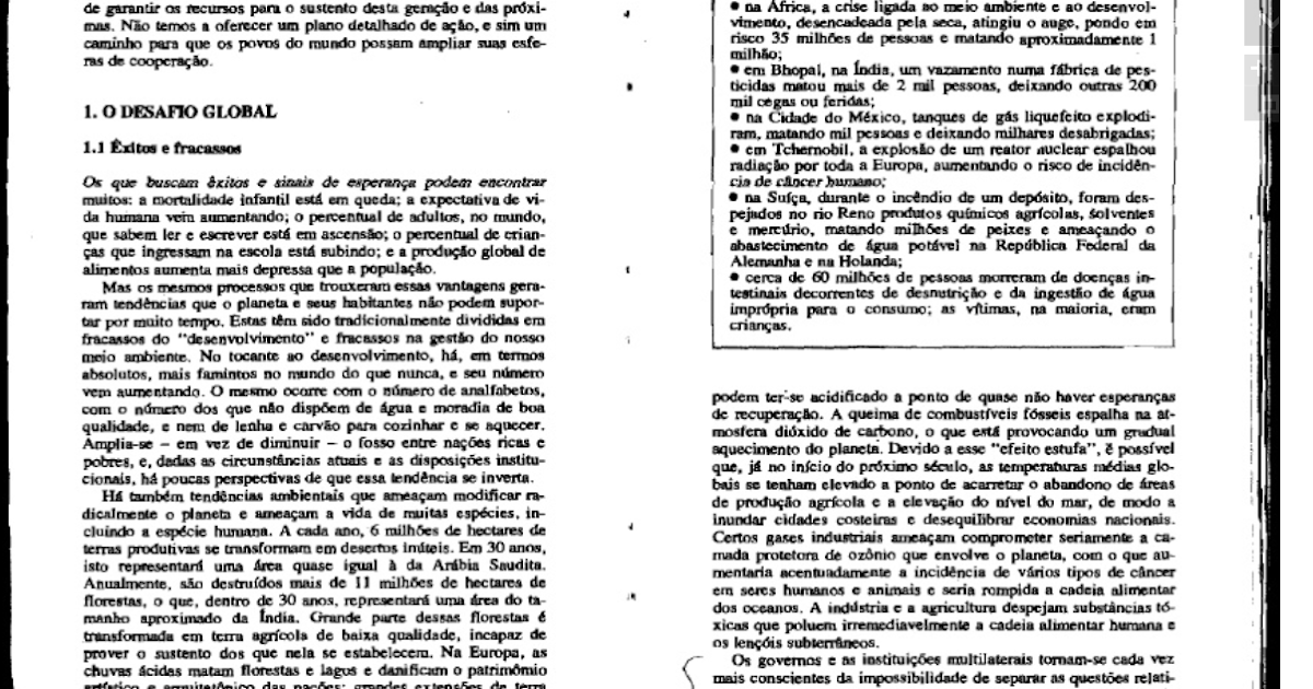 Relatorio de brundtland
