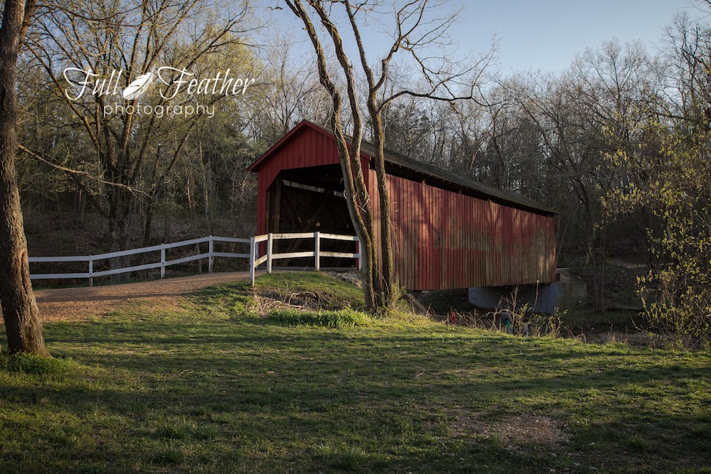 Full Feather Photography Sandy Creek Covered Bridge Historic Site