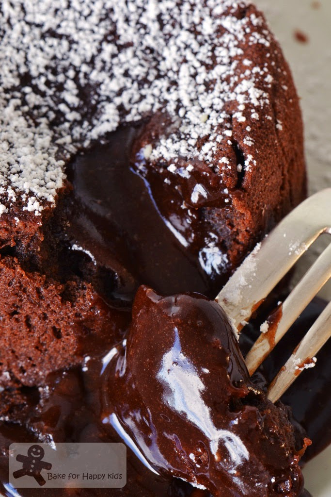 Bake for Happy Kids Molten Lava Cakes (Paula Deen)