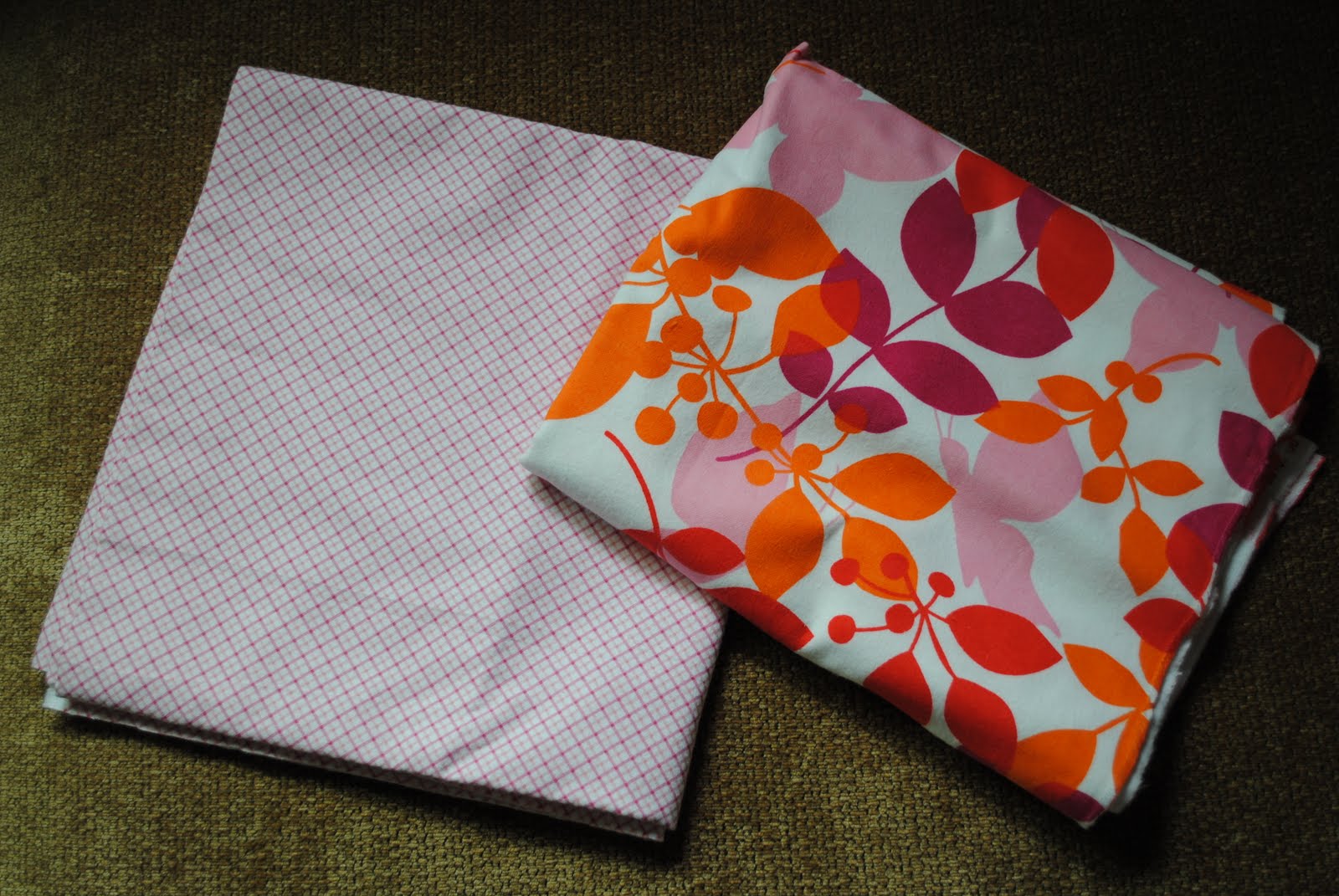 Ruby Jane Taylor Floral Flannel Self Binding Baby Blanket