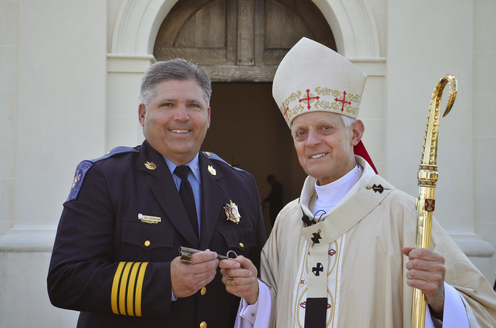 St. Mary's County Sheriff's Office News Sheriff Cameron Receives