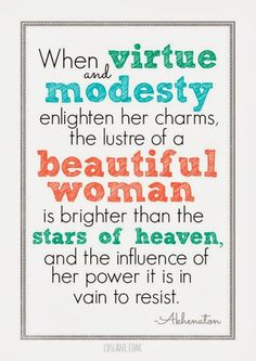 Virtue Modesty
