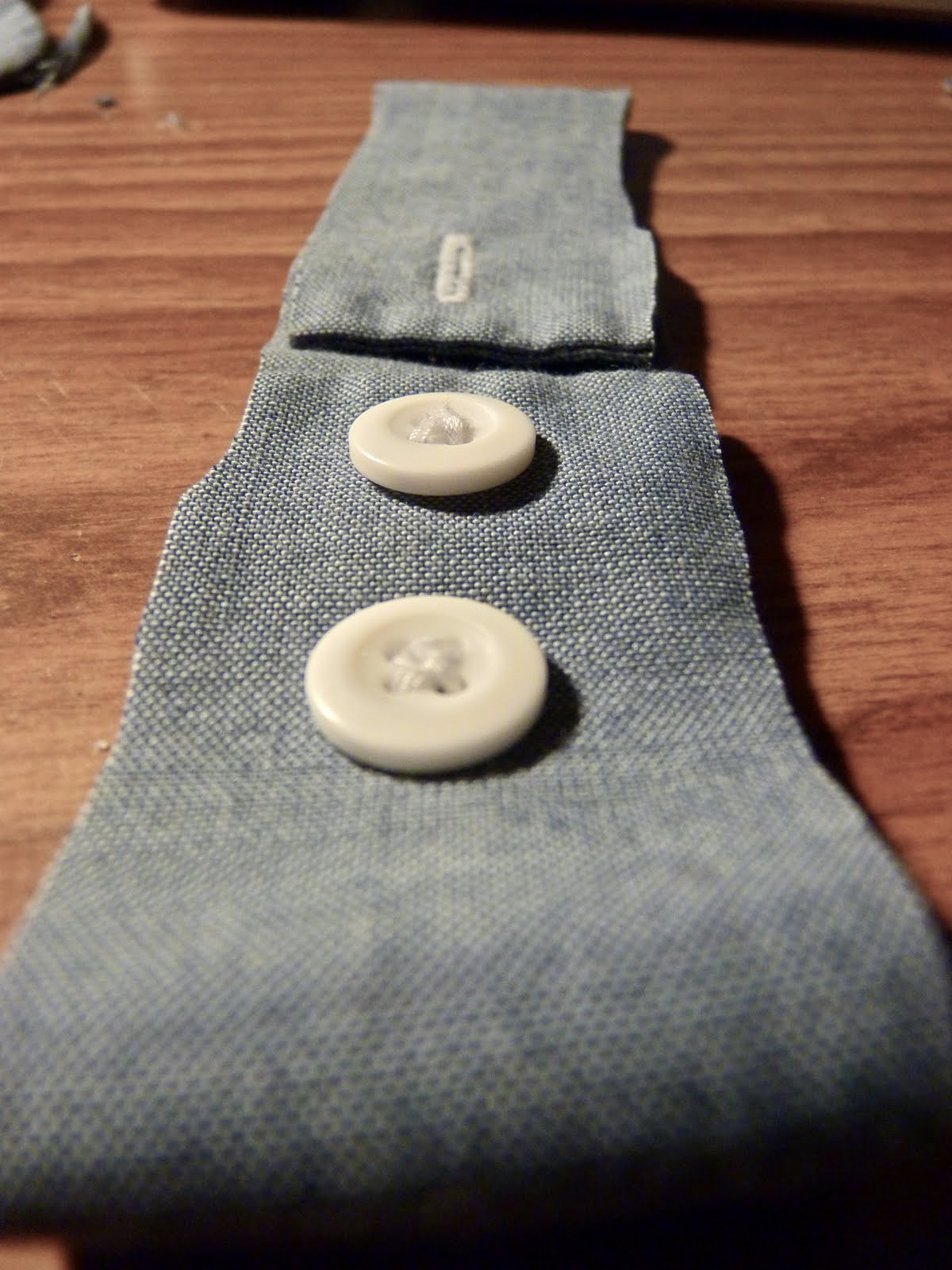 amelia.mary I made a Shirt Cuff Bracelet