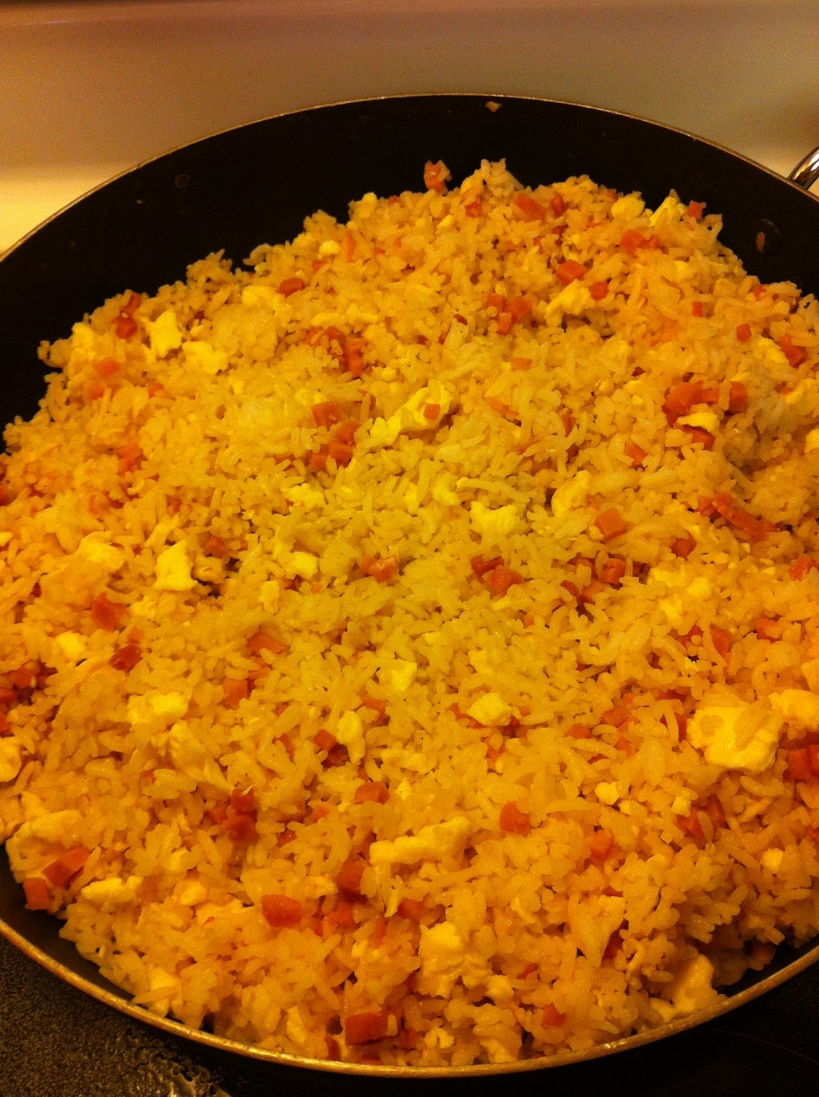 Mama Can Cook Broccoli Beef and Ham Fried Rice