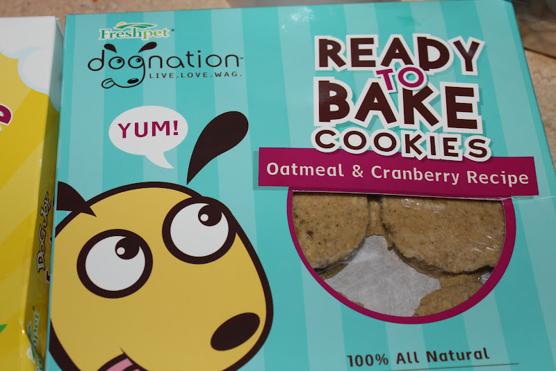 Nomsense Freshpet Ready to Bake Dog Cookies