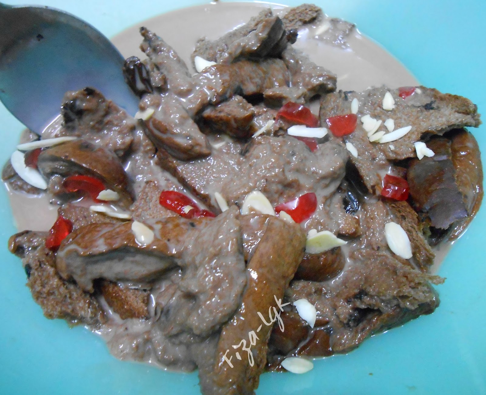 PUDING ROTI COKLAT | Fiza�s Cooking