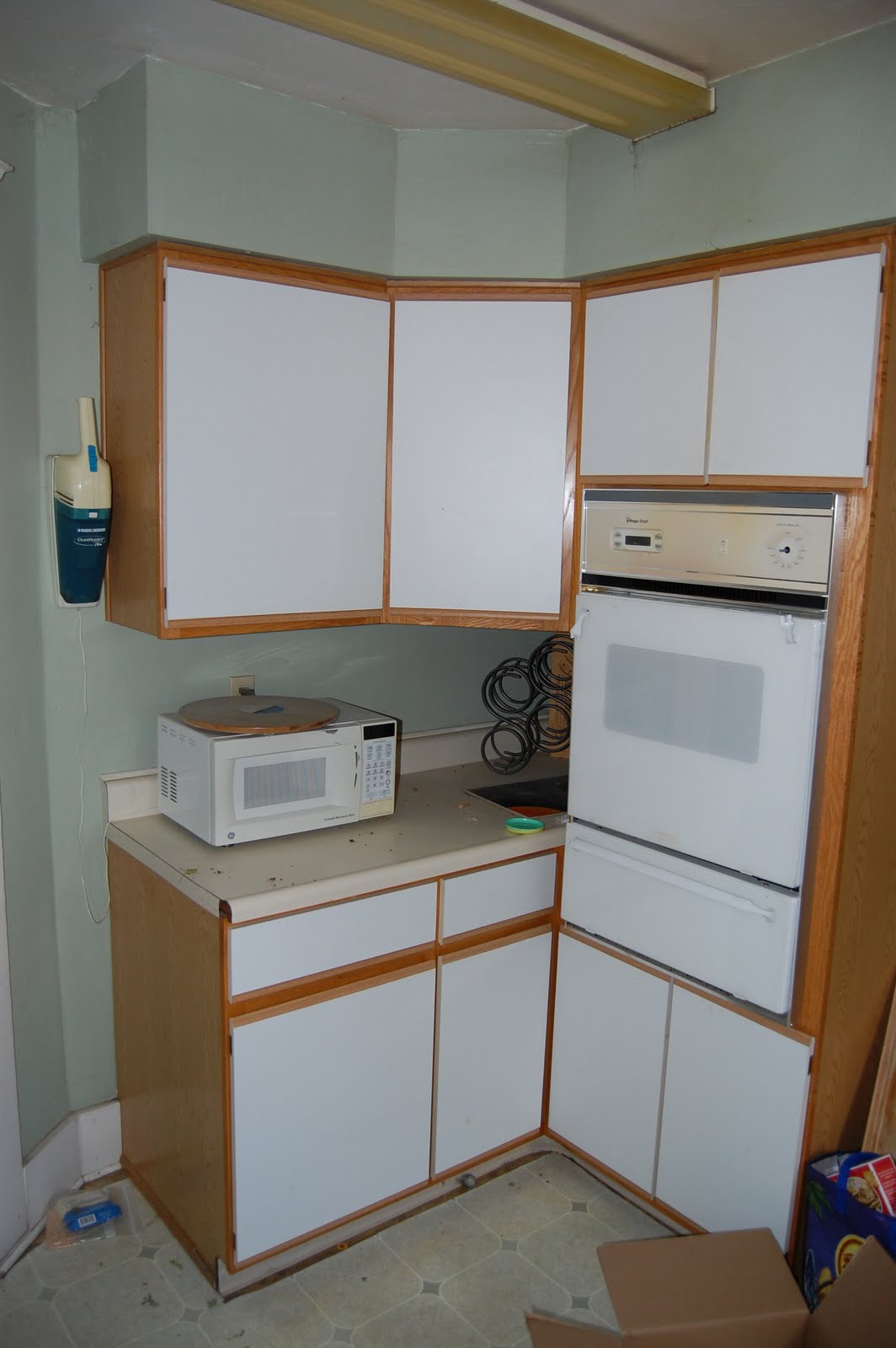 A Homegrown Life Kitchen Demo, day one.