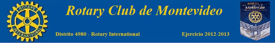 Rotary Club de Montevideo 2012-2013