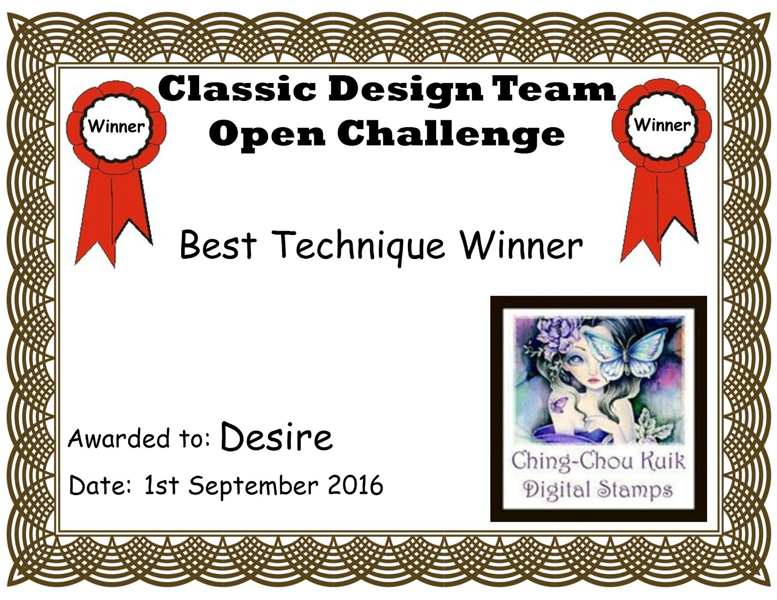 CLASSIC DESIGN TEAM OPEN Challenge