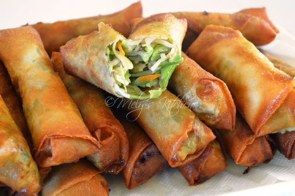 Mely's kitchen Easy Vegetable Lumpia