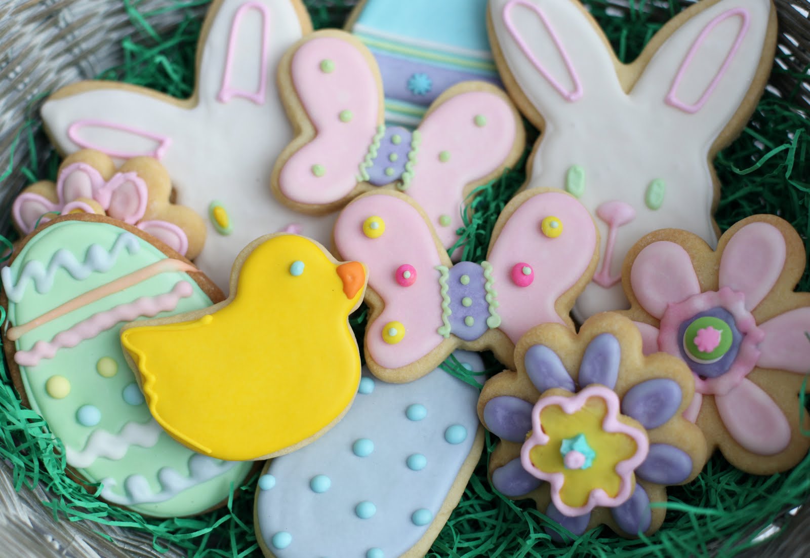 The Solvang Bakery & Gingerbread Company Easter Cookies from the