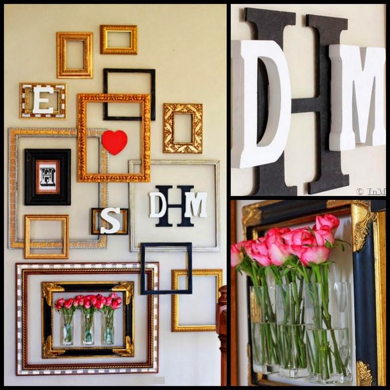 Dollar Store Crafter Picture Frame Gallery Wall