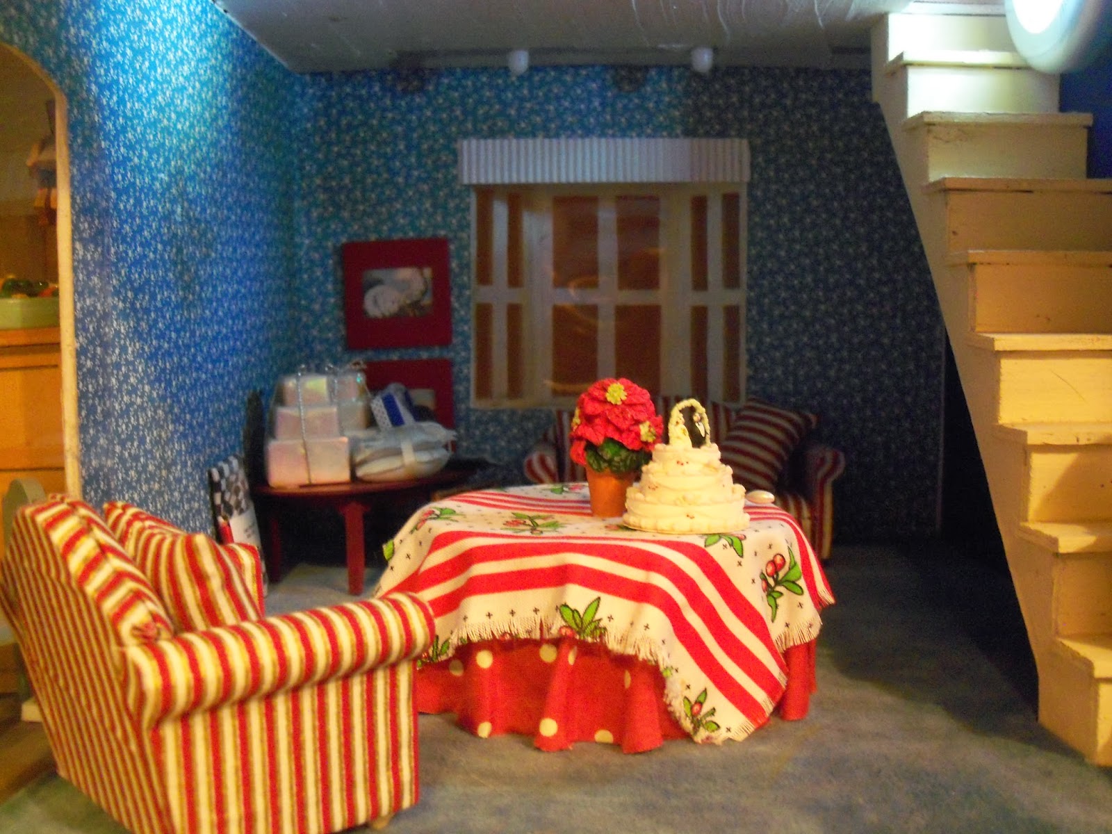 Raggedy Kingdom National Dollhouse Miniature Month Day 22 Dining Room