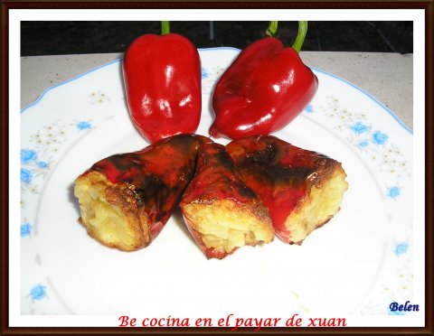 Pimientos Del Piquillo Rellenos De Tortilla