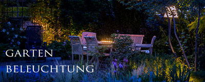Gartenbeleuchtung - Auswahl, Möglichkeiten, Tipps