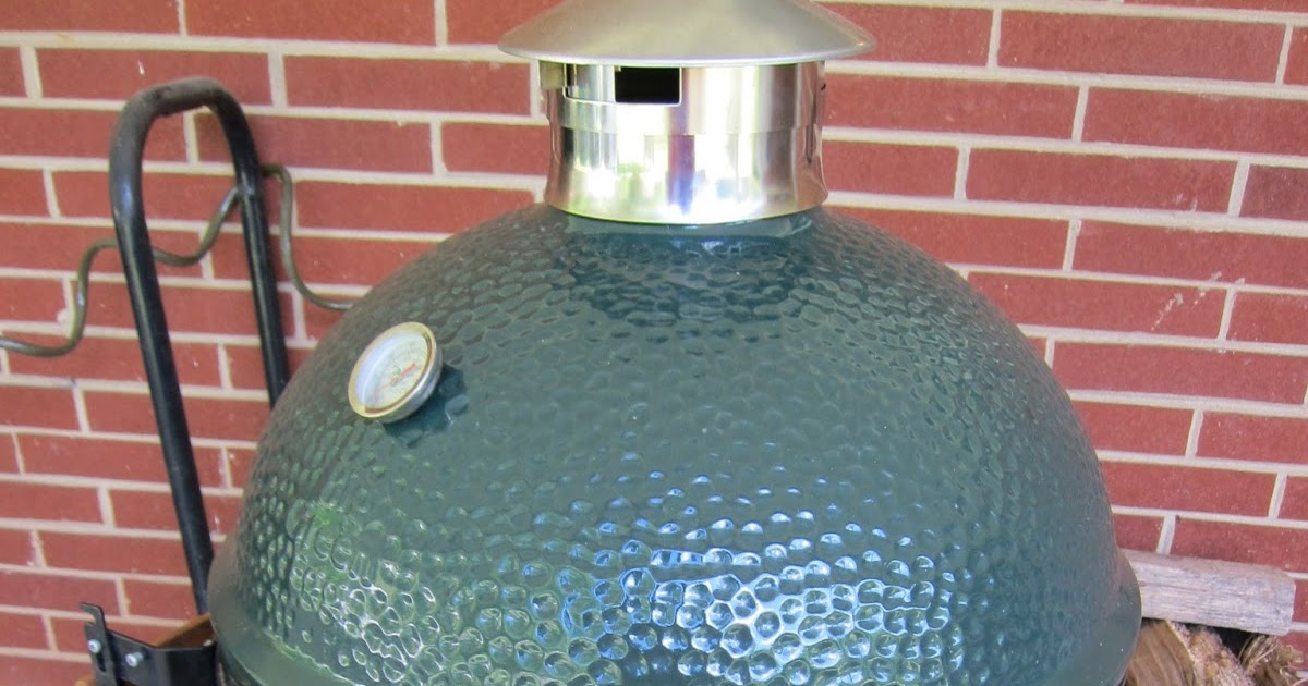 Barbecue Master: Big Green Egg Stainless Steel Vent Cap - Big Improvement