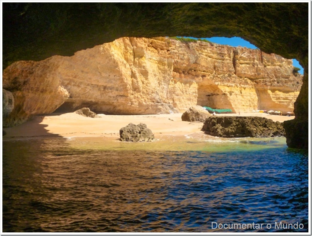 Praia do Baraço; Praias Algarve; Férias Algarve; Grutas Marinhas; Sea Caves; Grotten Fahrt