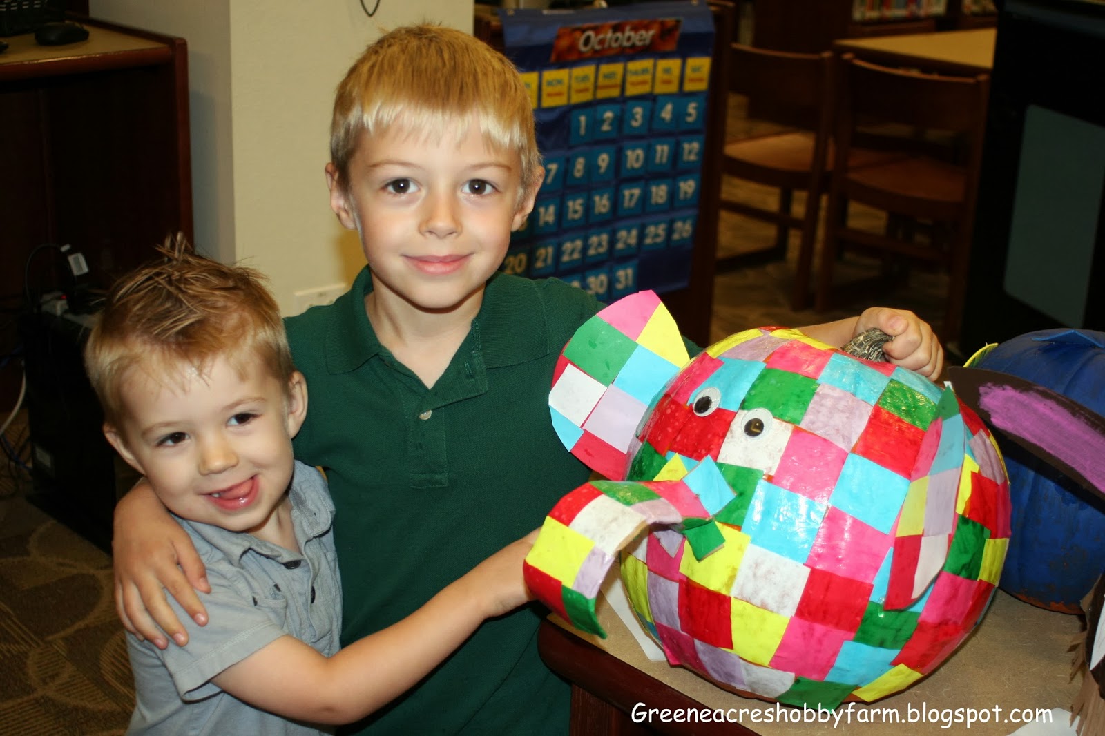 Greene Acres Hobby Farm Book Character Pumpkin Decorating Contest