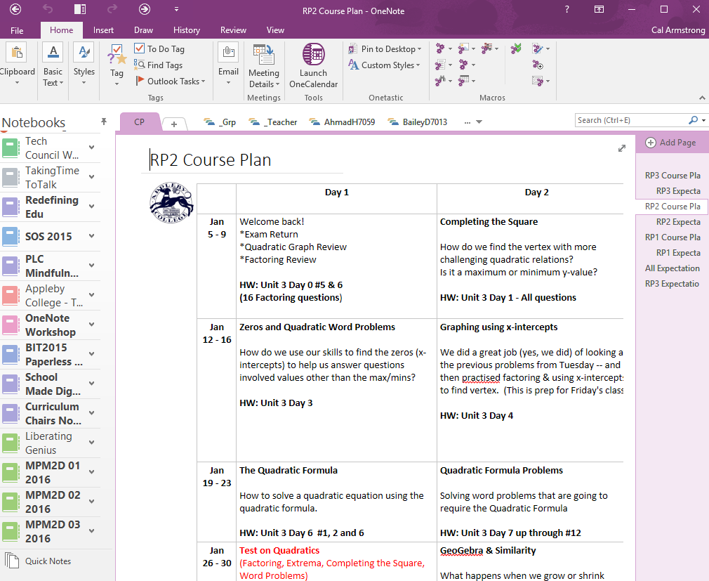 insert to do list in onenote