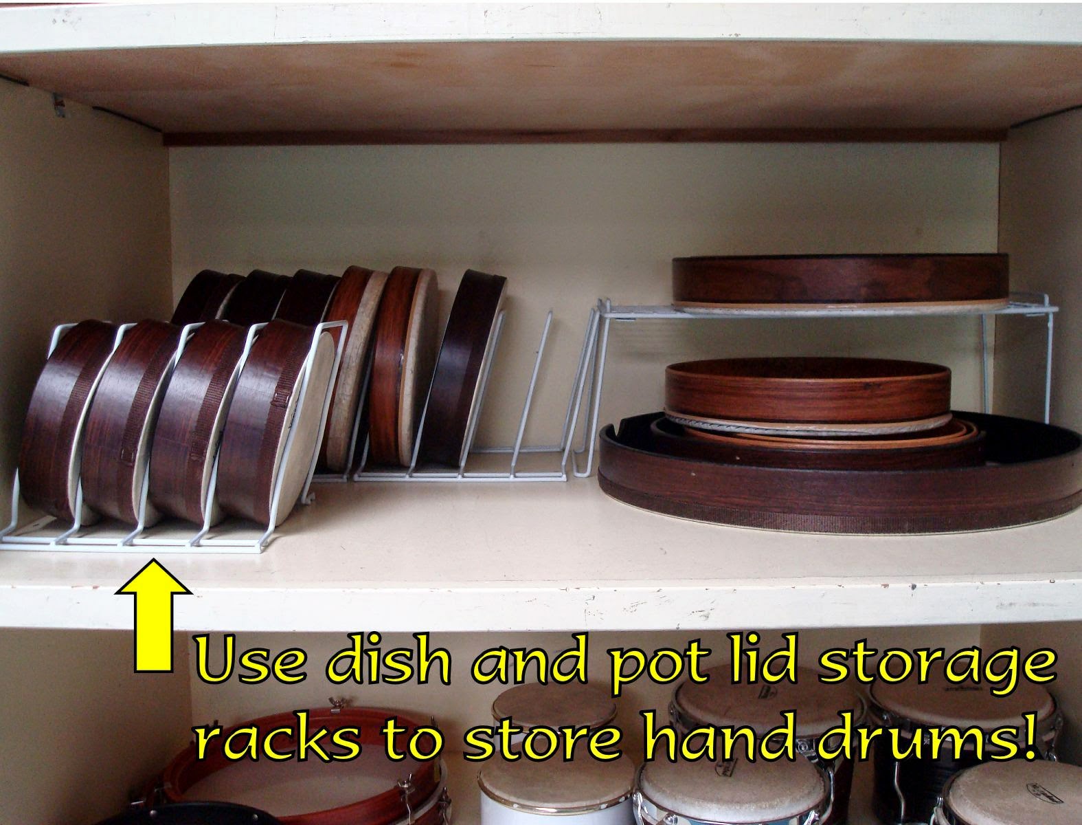 Teacher Tuesday hand drum storage Organized Chaos