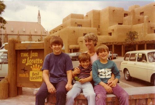 Me and my family in Santa Fe
