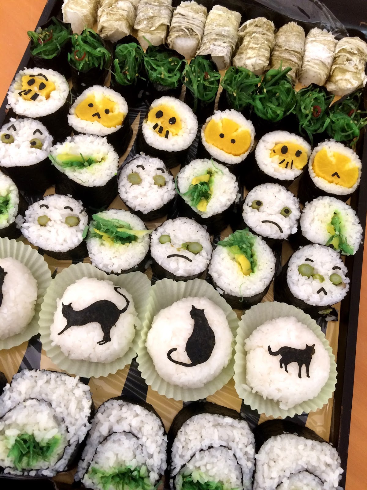 Alessandra Zecchini Halloween Vegan Sushi