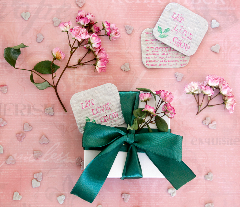 green in real life diy plantable recycled seed paper valentines plantable flower seed paper