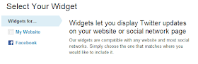 Cara Memasang Widget Twitter di Blog Cara Memasang Widget Twitter di Blog